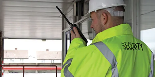 Construction site security